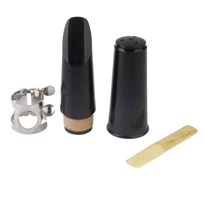 1 Set Clarinet Mouthpiece with Ligature cap 2.5 reed