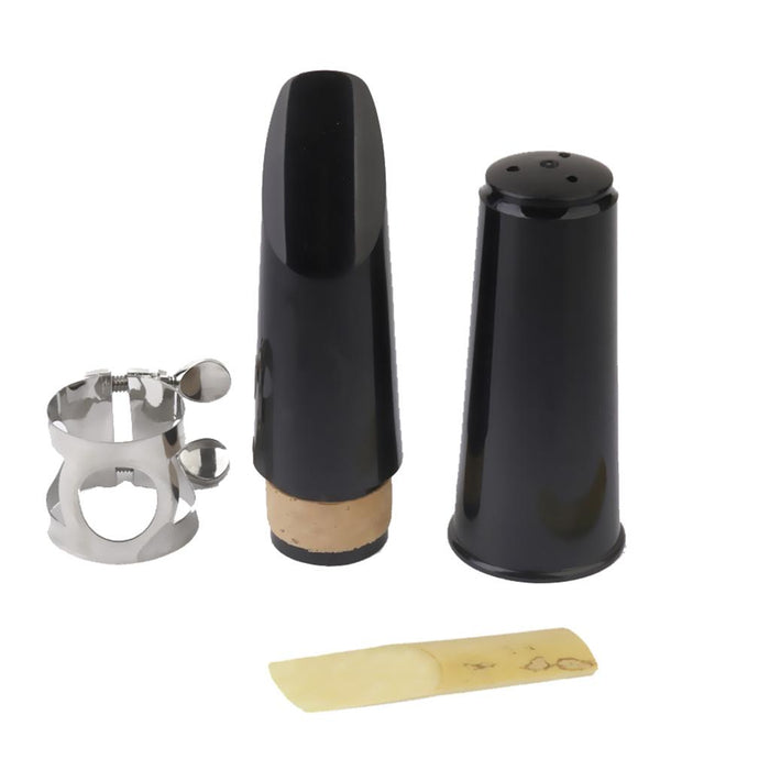 1 Set Clarinet Mouthpiece with Ligature cap 2.5 reed