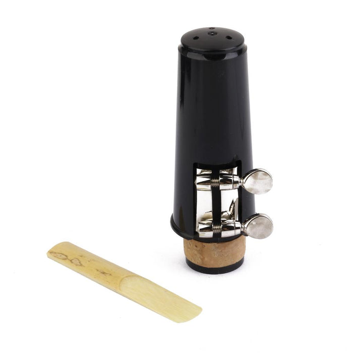 1 Set Clarinet Mouthpiece with Ligature cap 2.5 reed