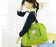 Crofta Women Girls Ladies Multi-Functional Convenient Shopping Bag Shoulder Foldable Travel Accessories Green