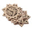 10x Shabby Laser Cut Wood Embellishment Santa Snowflake Xmas Tree Decor 5