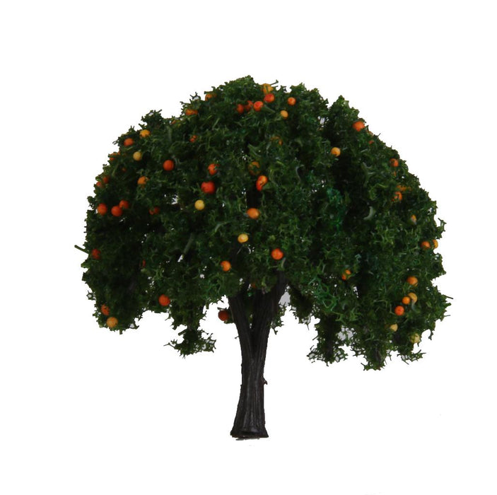 20pcs Model Orange Fruit Trees Train Railway Layout Scale 1/100 6CM