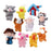 Crofta Old MacDonald Farm Animals Finger Puppets Kids Favor Toys 10pcs