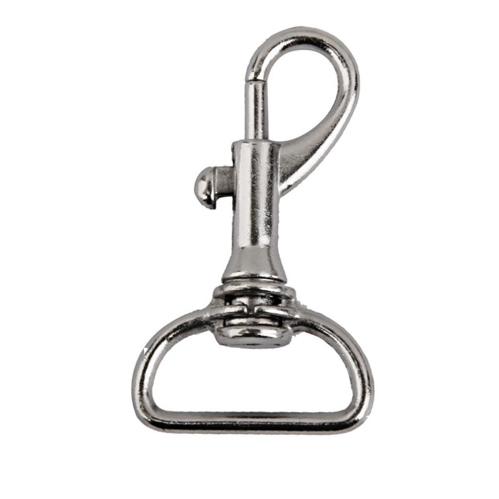 10pcs Swivel Trigger Snap Hooks Silver 40x23mm