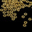 100x Gold Snowflake Flower Alloy Spacer beads Jewellery Findings 5mm