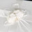 Wedding Elegant Ivory Guest Book with Satin Flower Faux Pearl Decoration