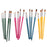 5pcs Assorted Size Artist Painting Brushes Set- Blue