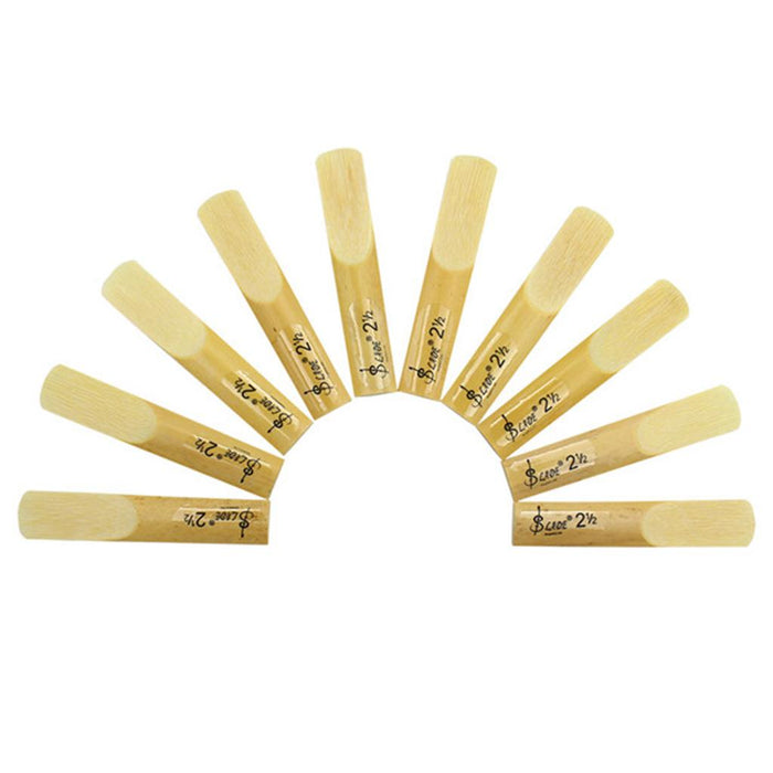 Crofta 10pcs Eb Alto Saxophone Reeds 2.5