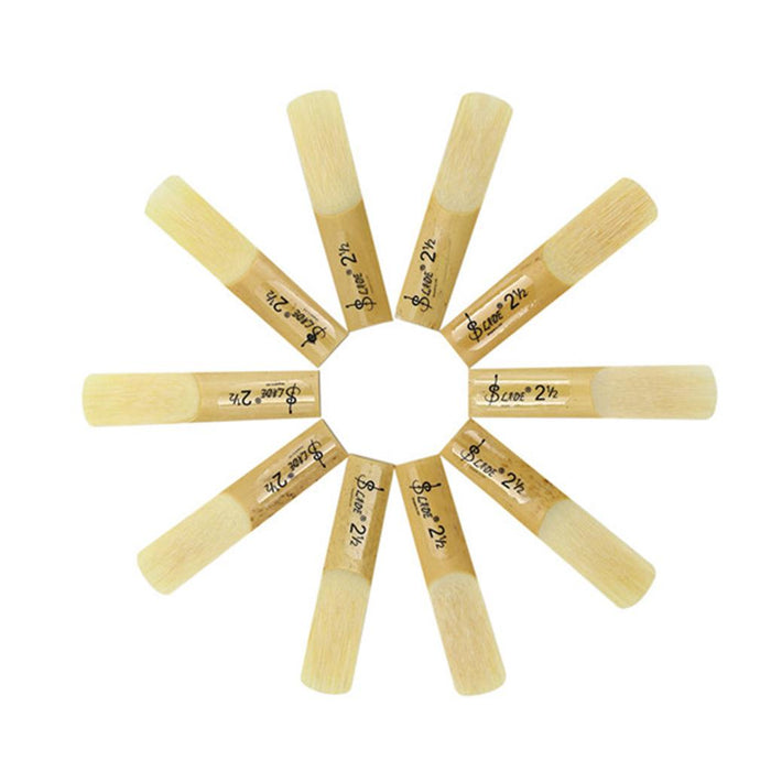 Crofta 10pcs Eb Alto Saxophone Reeds 2.5