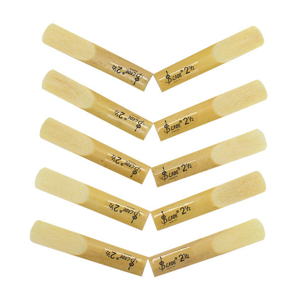 Crofta 10pcs Eb Alto Saxophone Reeds 2.5