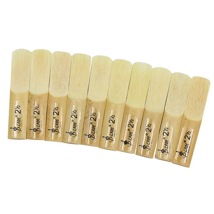 Crofta 10pcs Eb Alto Saxophone Reeds 2.5