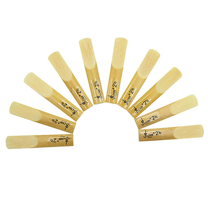 Crofta 10pcs Bb Clarinet Reeds 2.5