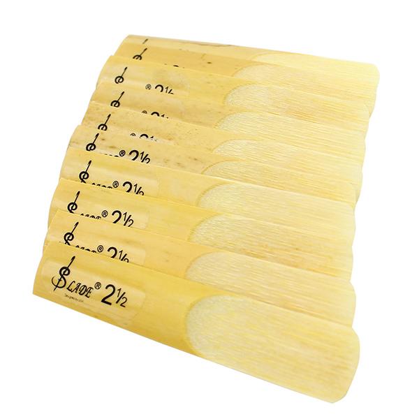 Crofta 10pcs Bb Clarinet Reeds 2.5