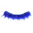 Crofta 1 Yard Rooster Feather Fringe Trim for Sewing Costume Crafts Sapphire Blue