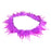 Crofta 1 Yard Rooster Feather Fringe Trim for Sewing Costume Crafts Purple