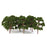 Crofta 10pcs Banyan Trees Model Train Scenery Landscape Scale 1:75 Dark Green