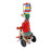 Wind Up Circus Duck on Tricycle Clockwork Kids Toy Collectible