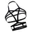 Crofta Women Handmade Harness Adjustable Body Cage Waist Belt Strap