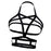 Crofta Women Handmade Harness Adjustable Body Cage Waist Belt Strap