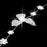 Wedding Bridal Crystal Diamante Plum Blossom Headband Tiara