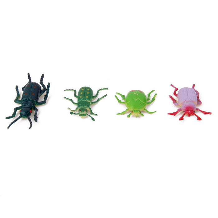 12Pcs Fake Beetles Pretented Trick Play Toy