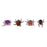 12Pcs Fake Beetles Pretented Trick Play Toy