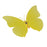 12pcs Artificial Butterfly for Home Wedding DIY Decorations Yellow