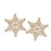 10x Snowflake Wood Embellishment Christmas Tree Hanging Ornament Decor