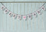 SWEET BABY Pink Heart Baby Shower Bunting