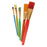 5pcs Chunky Nylon Brush Set For Kids Paint Art Craft Drawing Brush