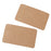 100pcs Kraft Label Paper Tag Blank Luggage Card Hand Draw Label Gift Brown