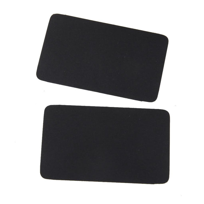 100pcs Kraft Label Paper Tag Blank Luggage Card Hand Draw Label Gift Black