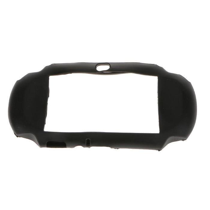 Crofta Silicone Protective Skin Case Cover for Sony PlayStation PS Vita - Black