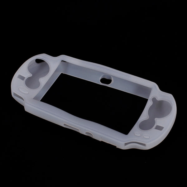 Crofta Silicone Protective Skin Case Cover for Sony PlayStation PS Vita - White