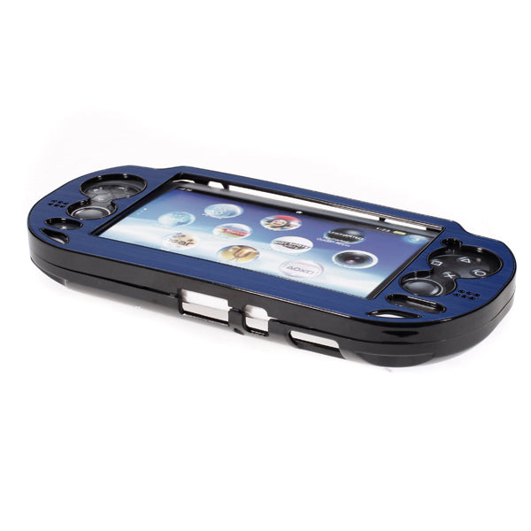 Crofta Plastic Protective Hard Case Cover for Sony PlayStation PS Vita PCH1000 - Royal Blue