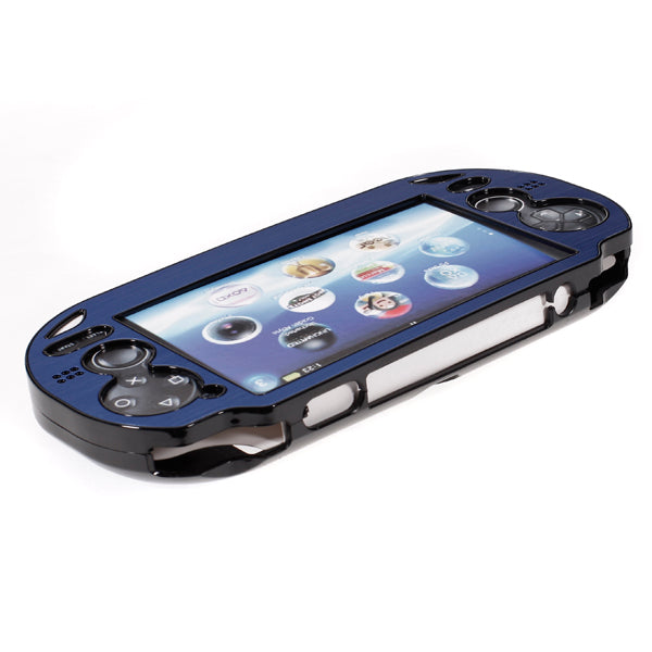 Crofta Plastic Protective Hard Case Cover for Sony PlayStation PS Vita PCH1000 - Royal Blue