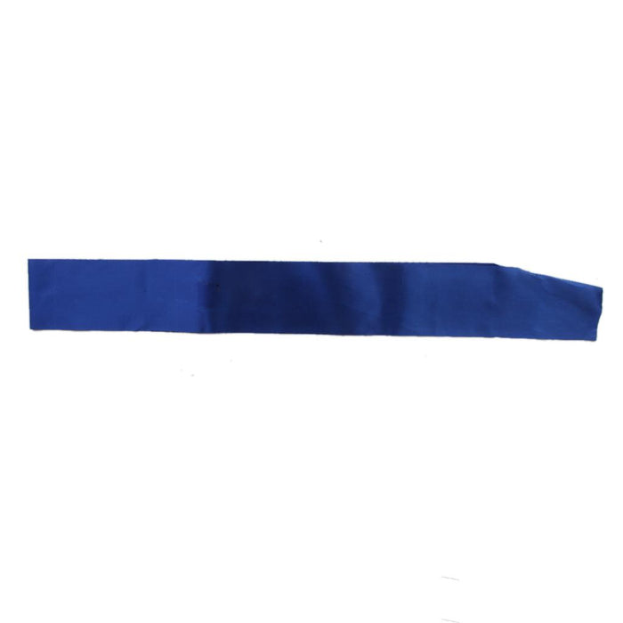 Crofta 10 Pieces Make Your Own Blank Sashes Birthday Wedding Pageant Party Supplies Royal Blue