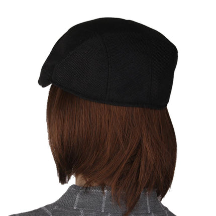 Crofta 2 Pieces Mens Flat Cap Baker Boy Hat Peaked Mens Country Farmer Beret Unisex