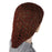 Crofta 1x Women Soft Rayon Snood Hair Net Fashion Crochet Hairnet Cap Brown