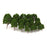 20pcs Model Train Trees Scenery Landscape 1/75-200 Green