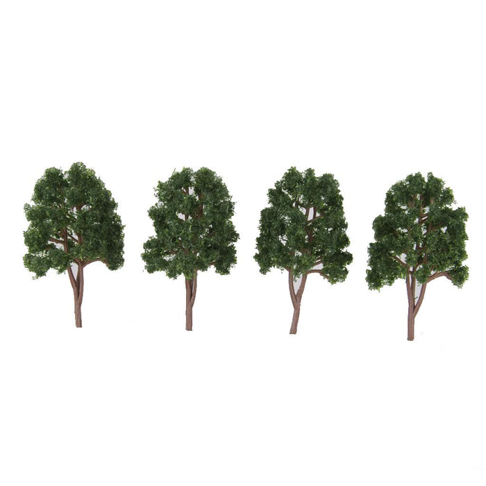 20 Dark Green Model Trees N Scale Train Layout Wargame Scenery Diorama 7.5cm