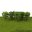 20pcs Light Green Layout Model Train Bombax Trees Forest Scale 1/150 8.3CM