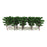 25pcs 6.8cm Dark Green Model Trees Train Set Garden Scenery Layout Z Scale