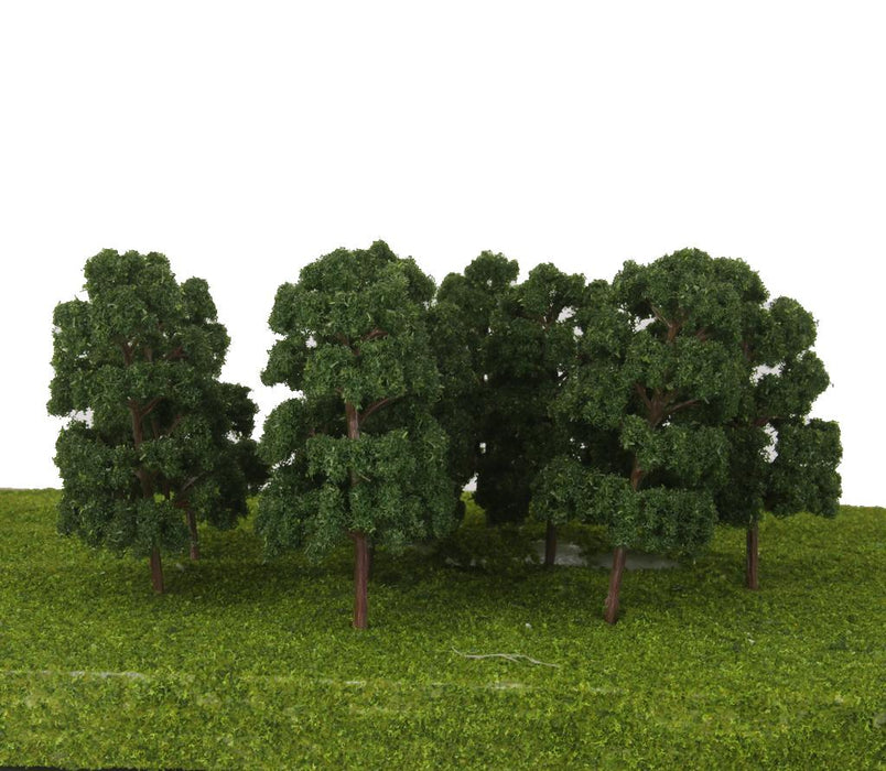 10PCS Model Trees Train Railway Wargame Diorama Architecture Layout HO Scale