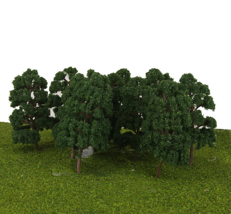 10PCS Model Trees Train Railway Wargame Diorama Architecture Layout HO Scale