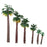 12pcs Layout Model Train Palm Trees Rain Forest Scale 1:45-1:150 6-20CM