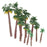 12pcs Layout Model Train Palm Trees Rain Forest Scale 1:45-1:150 6-20CM