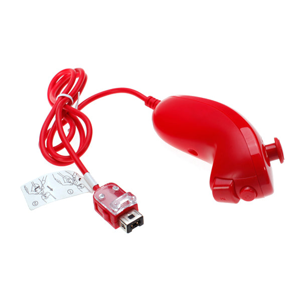 Nunchuck Controller Game Controller for Nintendo Wii - Red