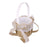 4pcs Burlap Lace Bowknot Wedding Guest Book Pen Pillow Basket Set