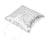 20cm Square Wedding Ring Bearer's Pillow Sequins Cushion for Party Sivler